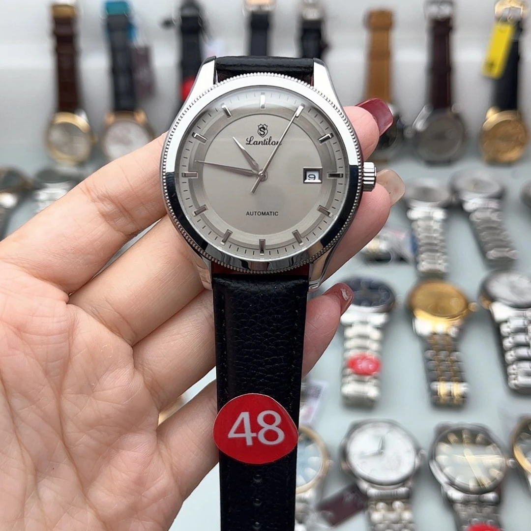 朗迪龙灰色防水表