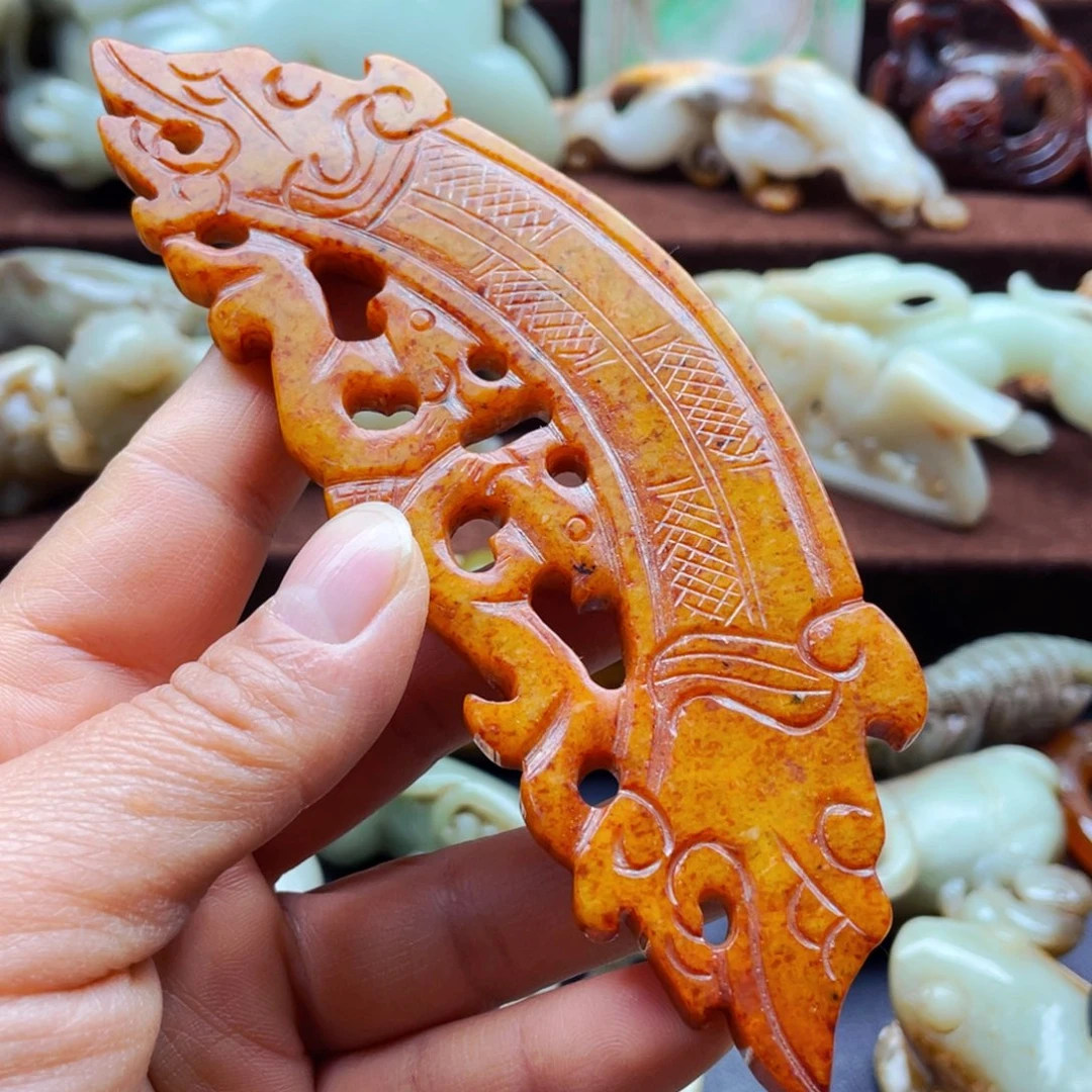 吊坠白玉菩提摆件