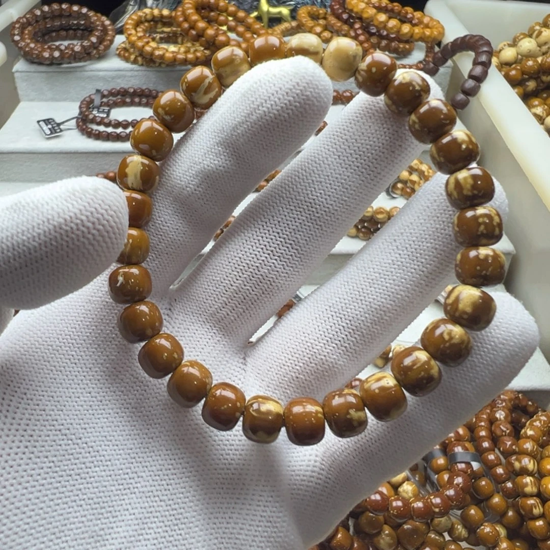 用***8手串紫金鼠紫金鼠实心闪6