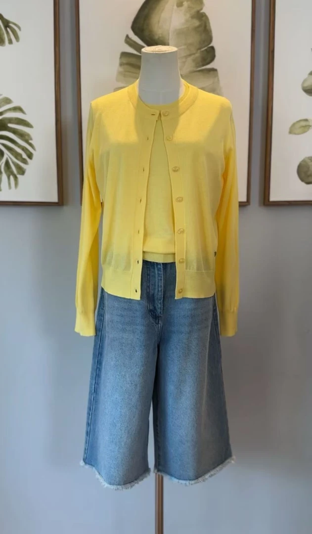 MSC高定 LP25春夏精纺羊毛开衫   镜布