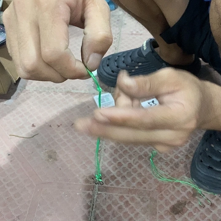 绿色绳子串钩随机发10包