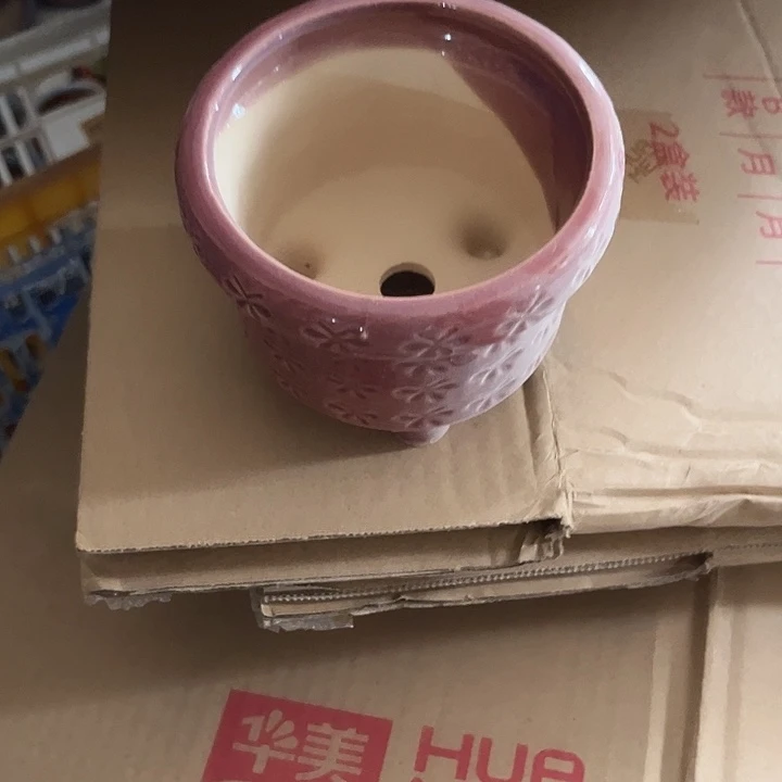 粗陶材质多肉花盆