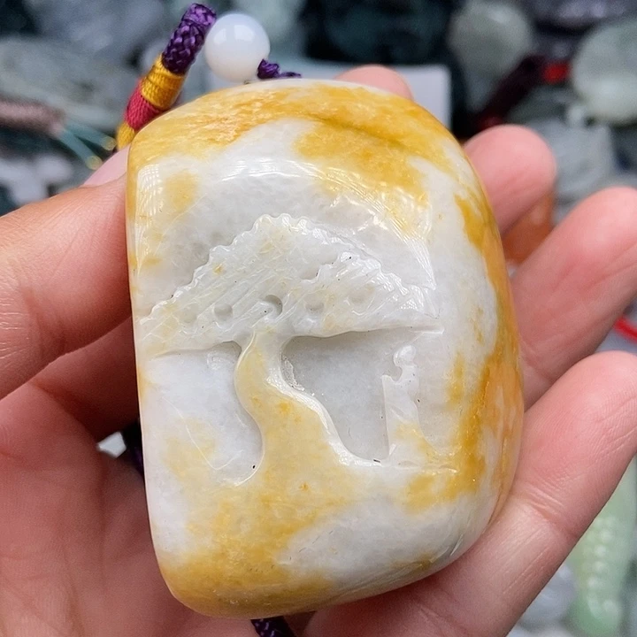 未镶嵌挂件翡翠翡翠