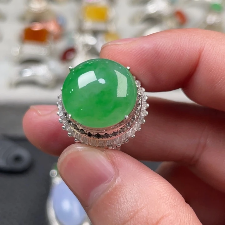 翡翠未镶嵌颈饰缅甸天然翡翠