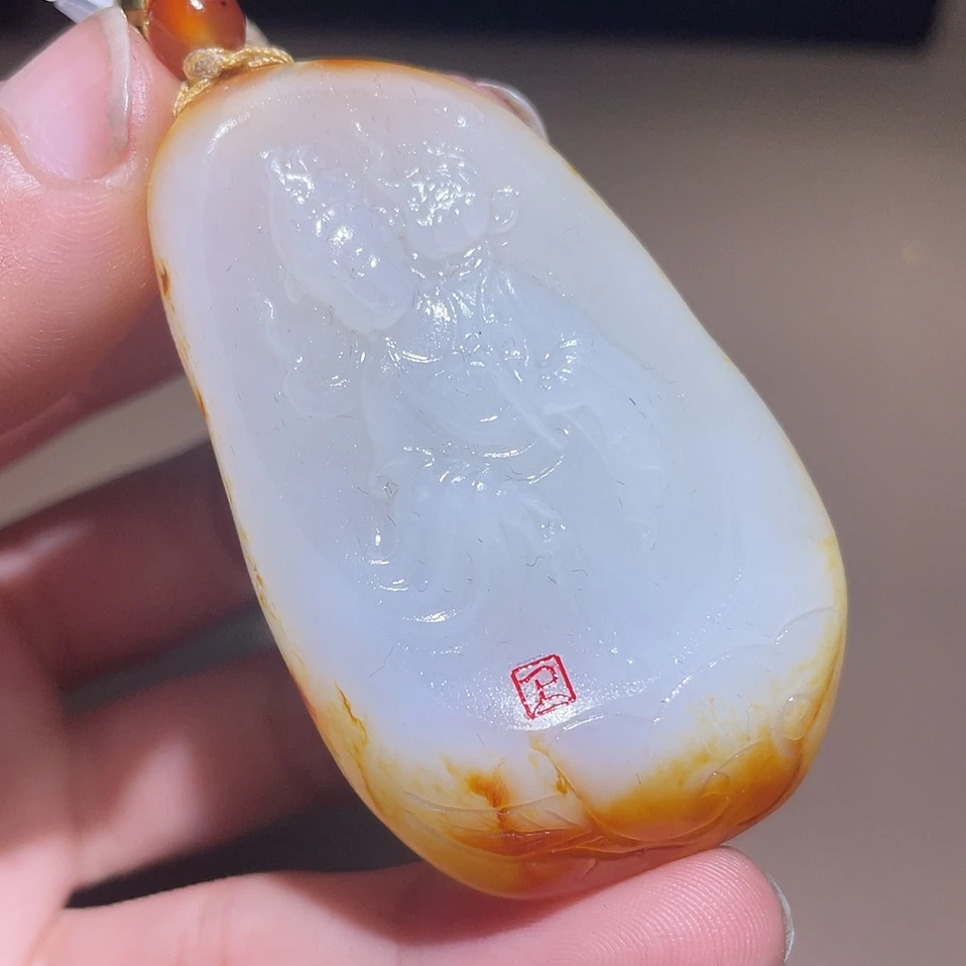 和田玉颈饰未镶嵌Z6