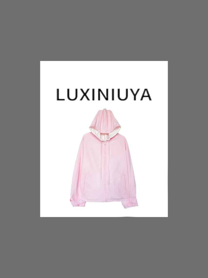 【LUXINIUYA】衣见双雕 25年新款巨好看重磅棉正反两穿外套#QDS058