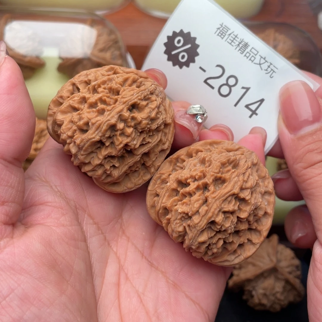 把件文玩核桃42头货南疆石