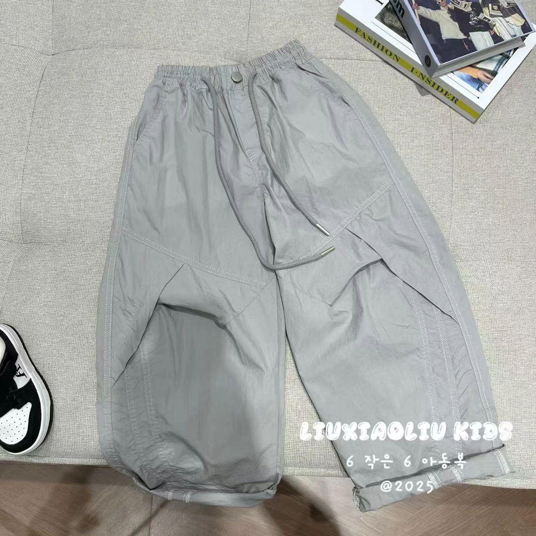 杭州六小六正版BY LIUXIAOLIU夏季儿童休闲长裤19581