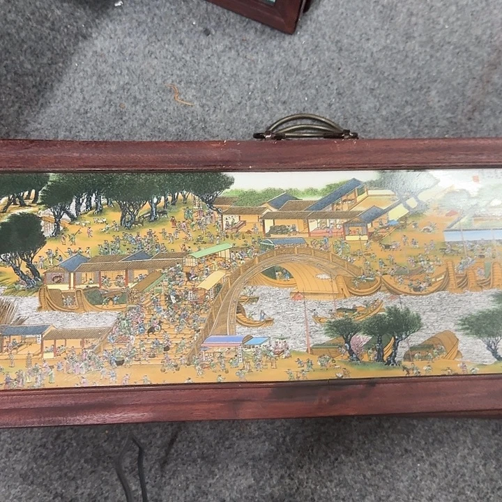 摆件瓷板画瓷板画