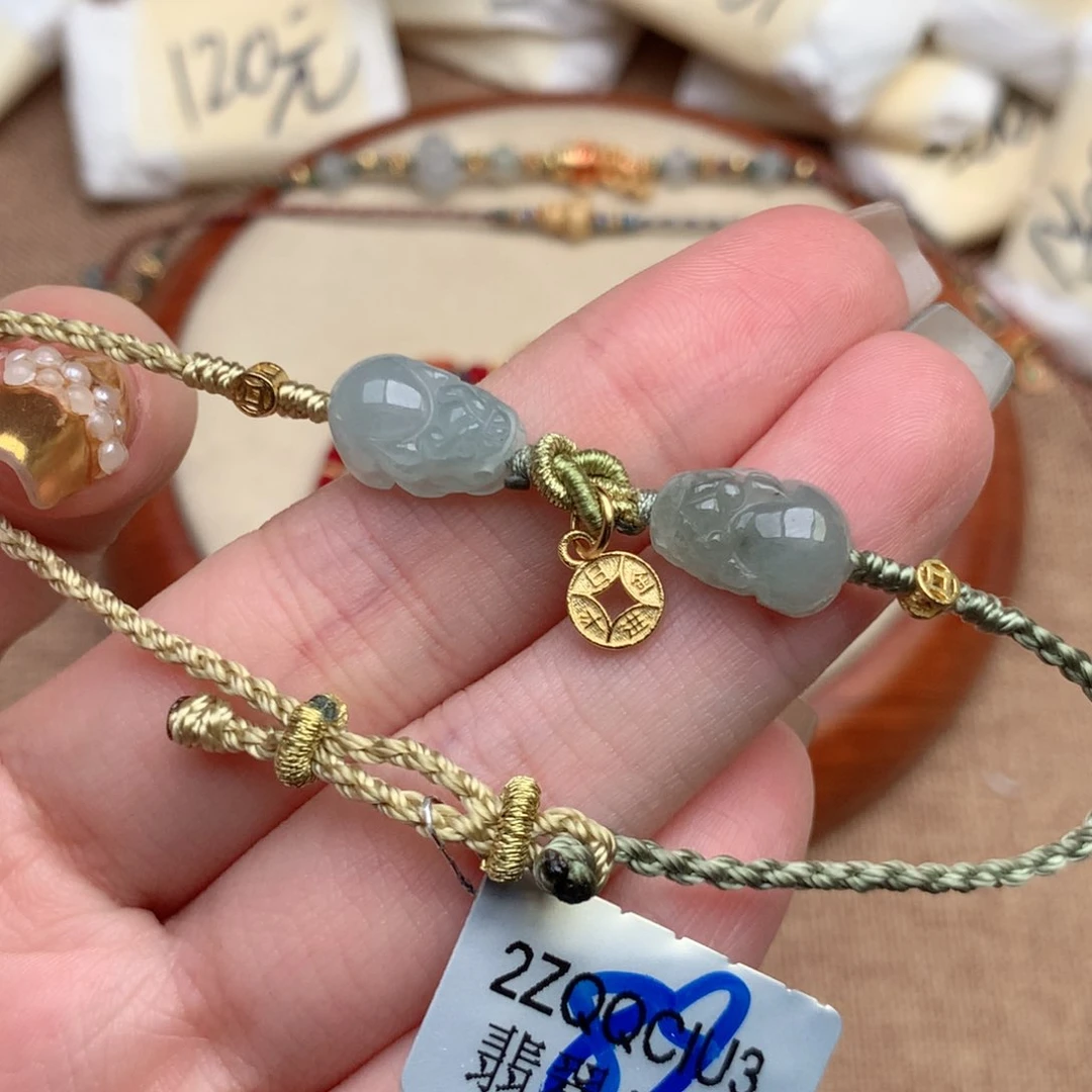 银S925镶嵌挂件翡翠福利