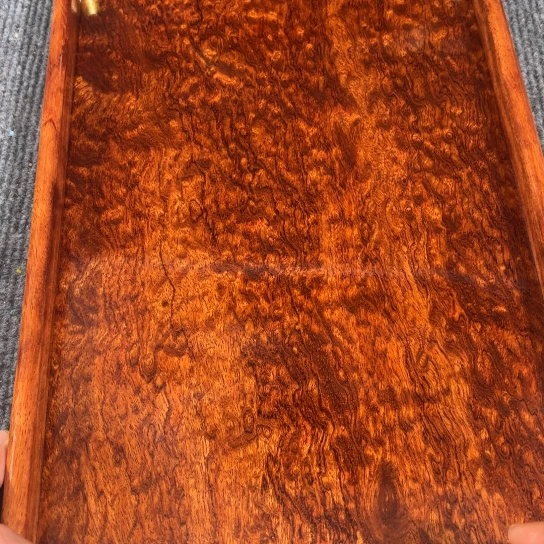 木缅甸花梨超大托盘
