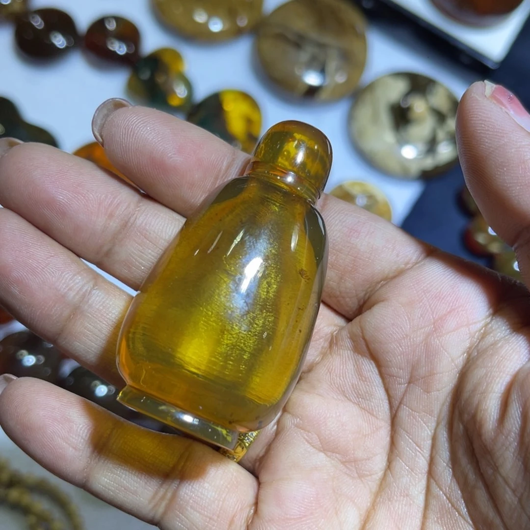 琥珀手链未镶嵌古壶