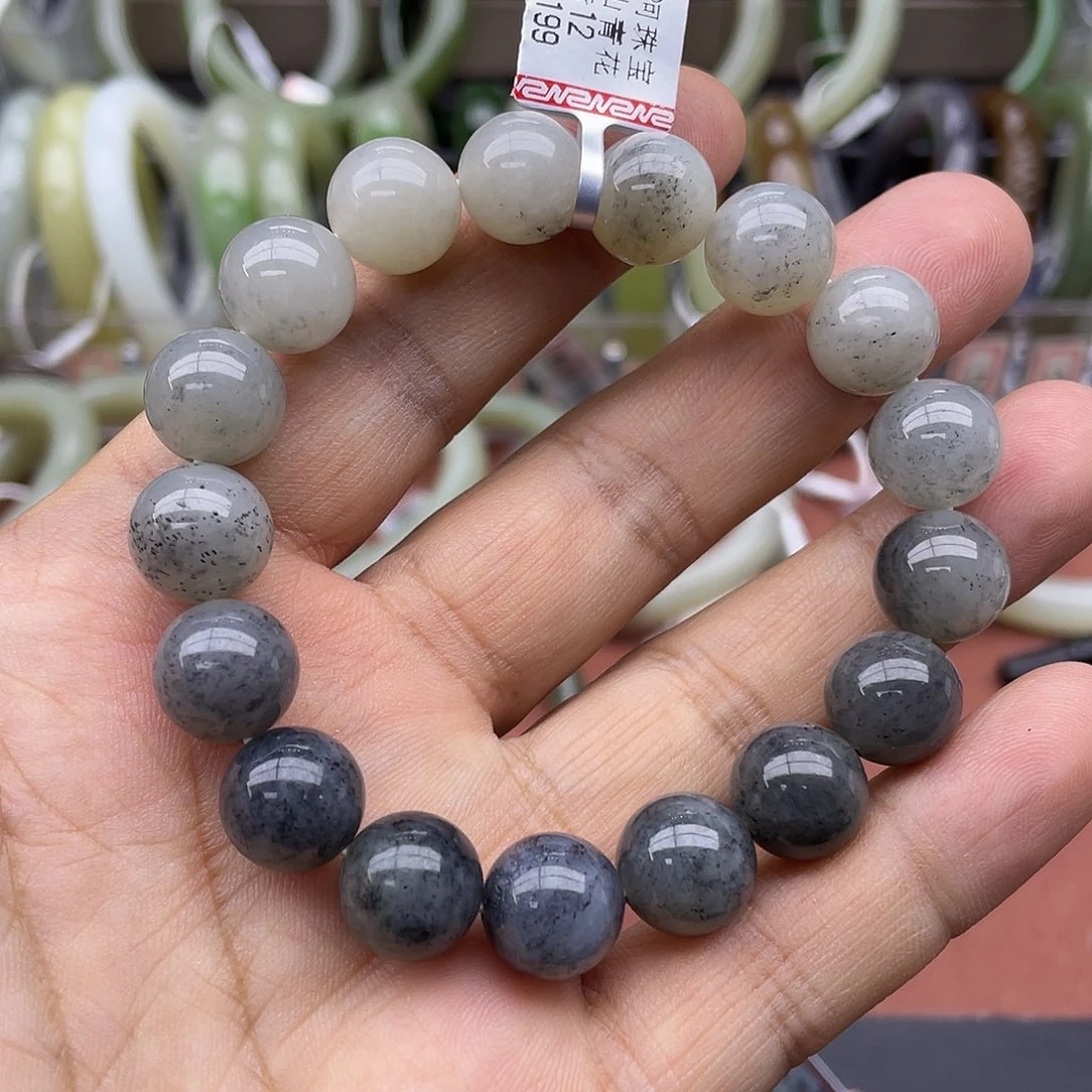 和田玉未镶嵌手链卡12