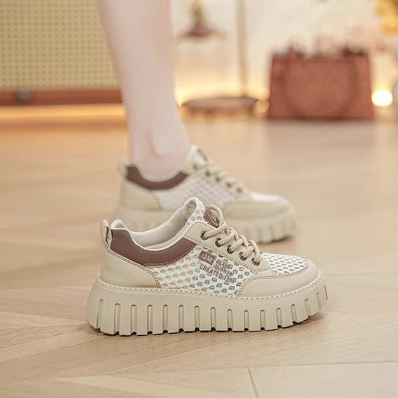 【网面/皮面】时尚休闲鞋透气百搭小白鞋新款单鞋运动板鞋休闲鞋女