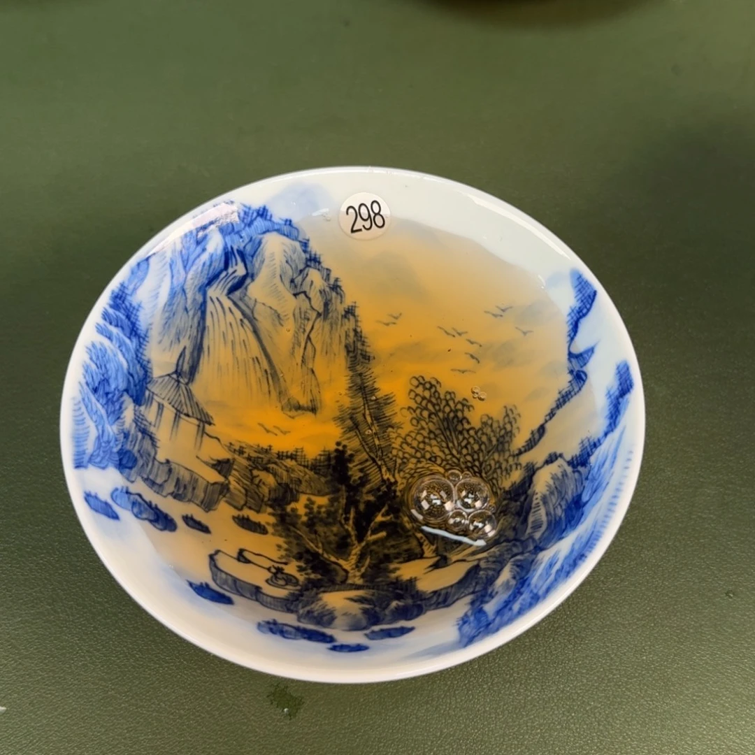 景德镇纯手绘茶具圆圆298