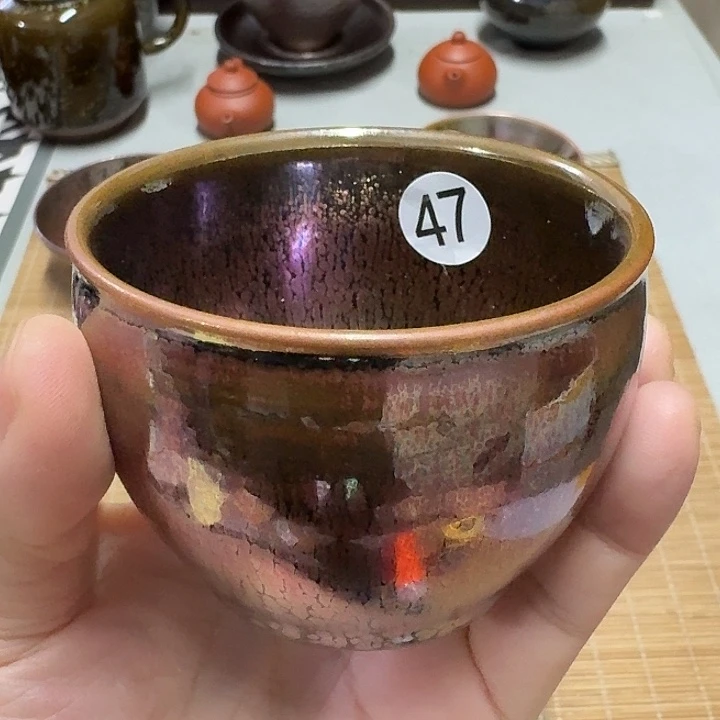 茶盏47 坚记茶盏摆件