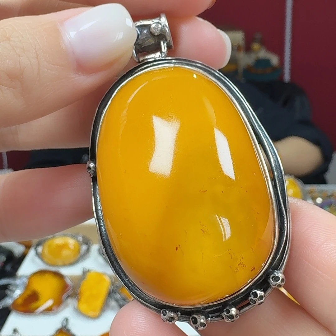 蜜蜡吊坠(不含链)未镶嵌吊坠