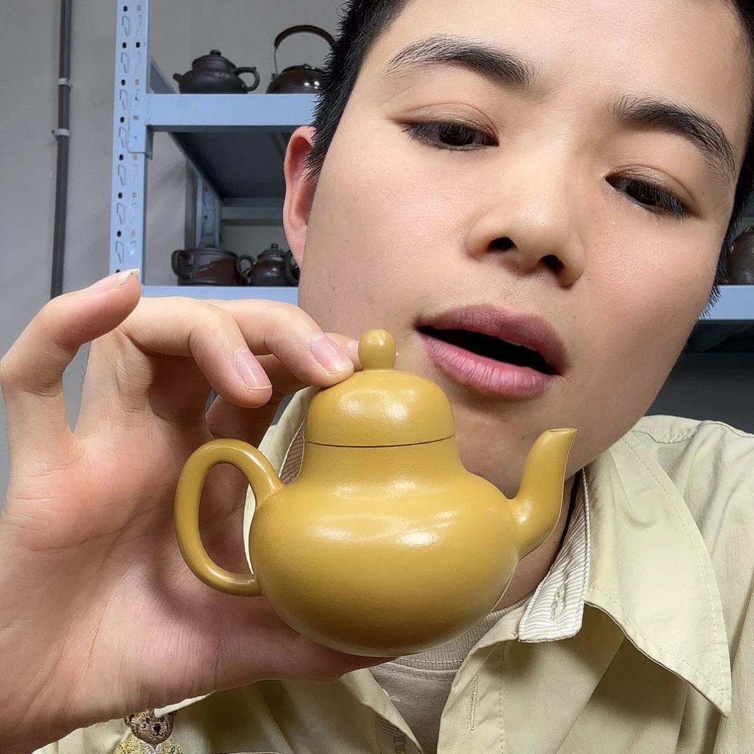 茶壶紫砂民间手艺人全手工制作