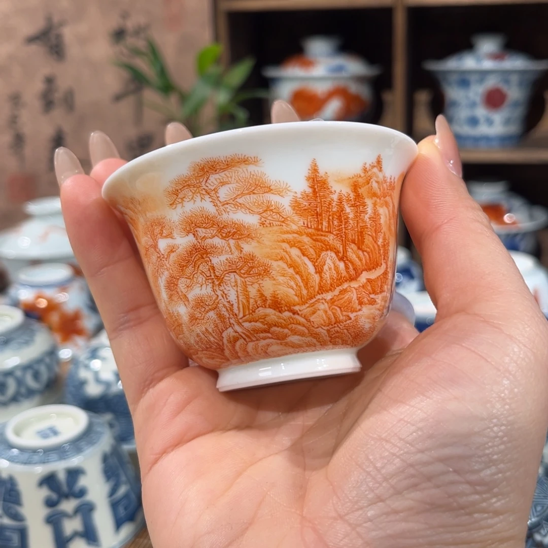 何明赞景德镇陶瓷主人杯