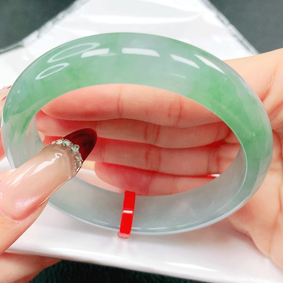 翡翠未镶嵌手镯58