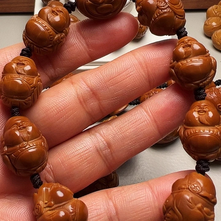 橄榄核手串/手链嘟嘟财神