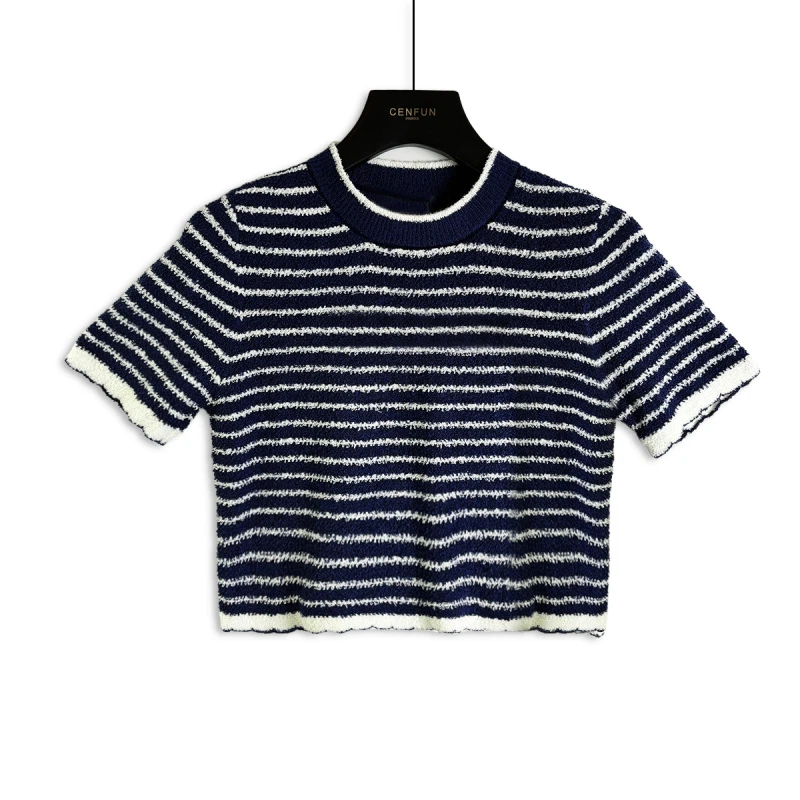 网红轻奢气质时尚T恤A22070