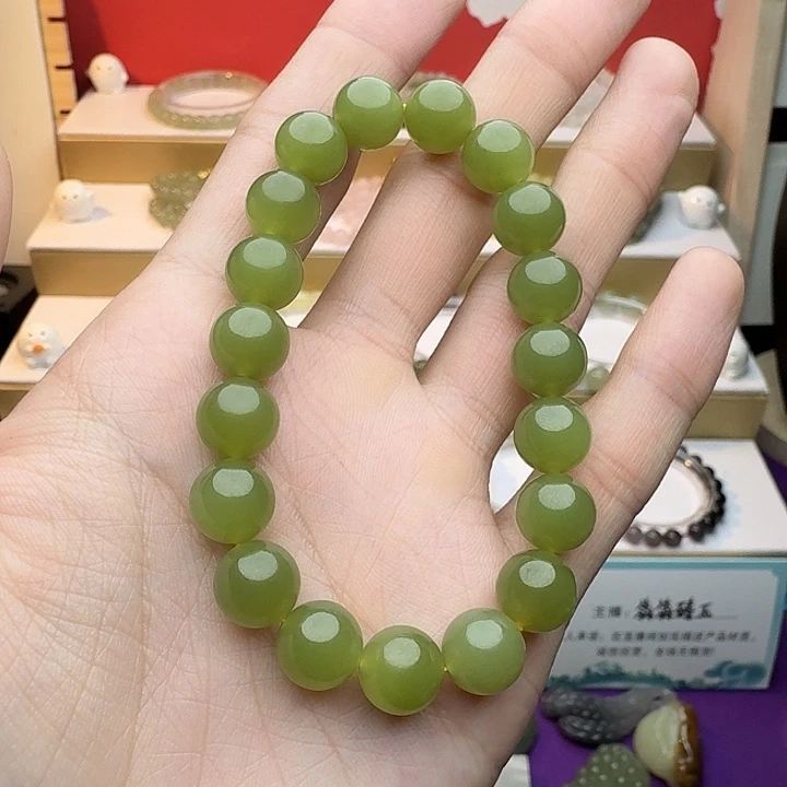 和田玉未镶嵌手串