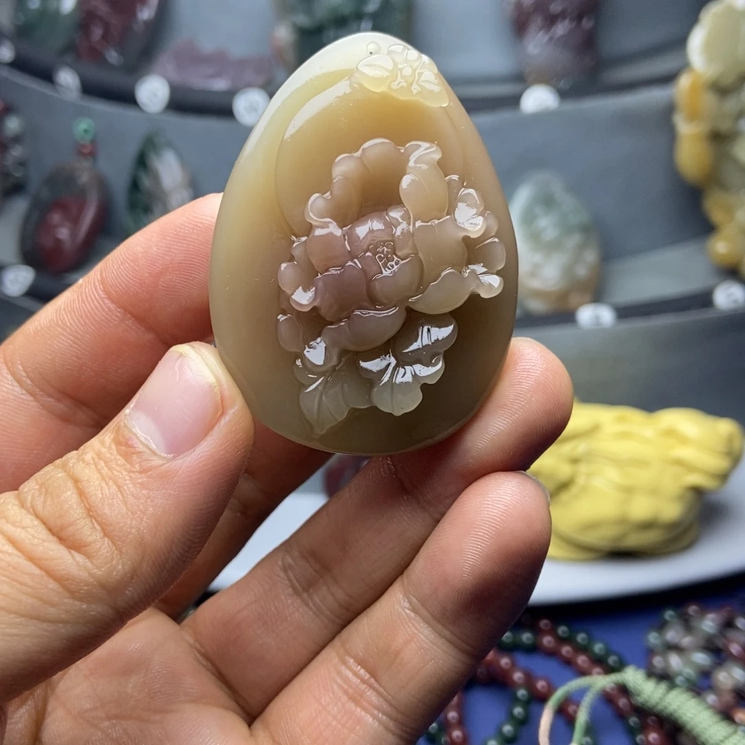 玛瑙/玉髓未镶嵌颈饰