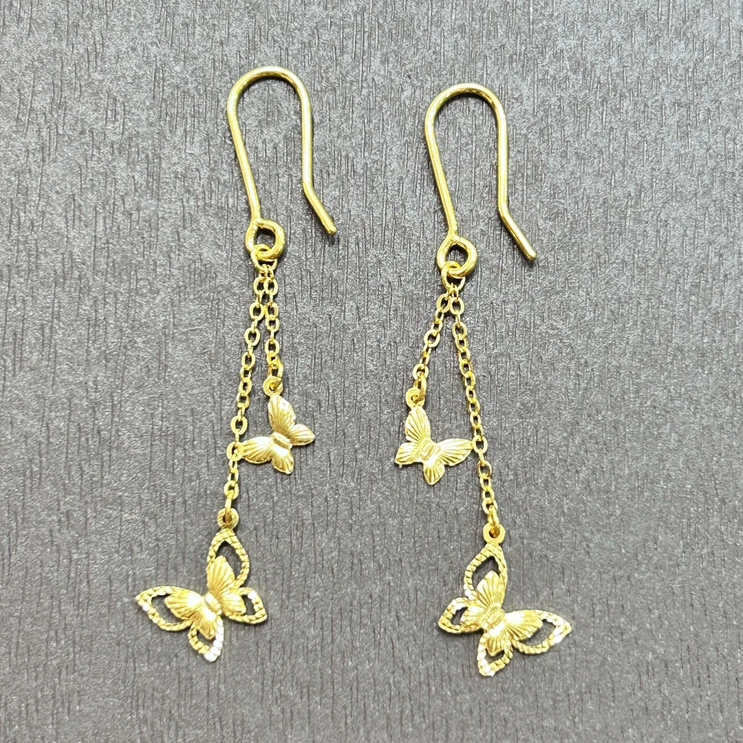 【销冠专享】镂空蝴蝶 足金999投资金攒黄金 ZBHJE603 克重多退少补