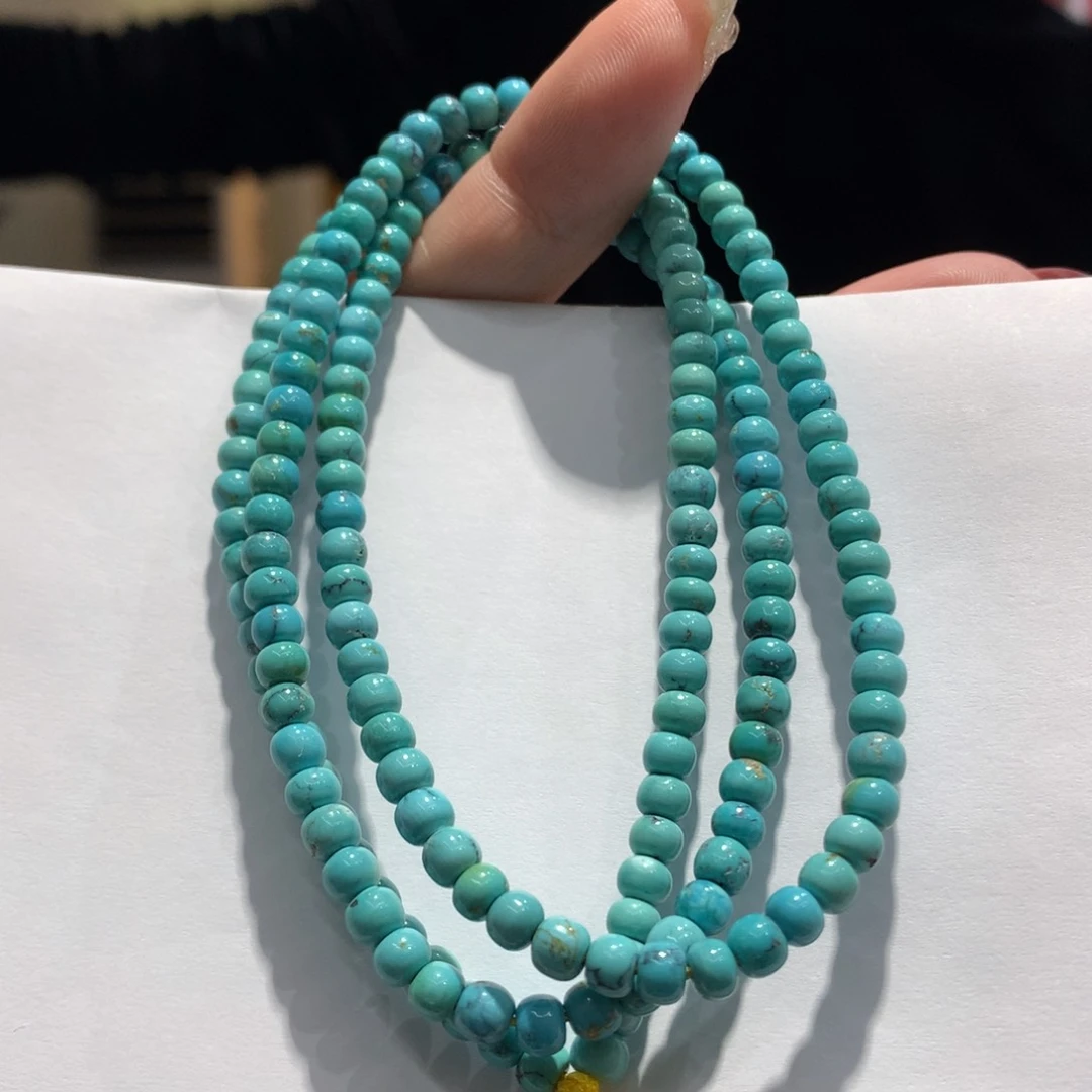 绿松石长链未镶嵌