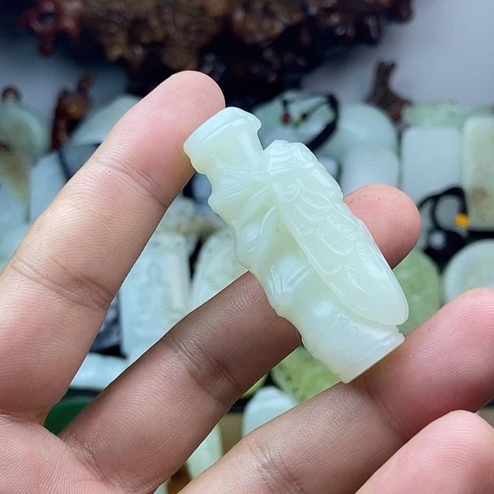 颈饰未镶嵌和田玉