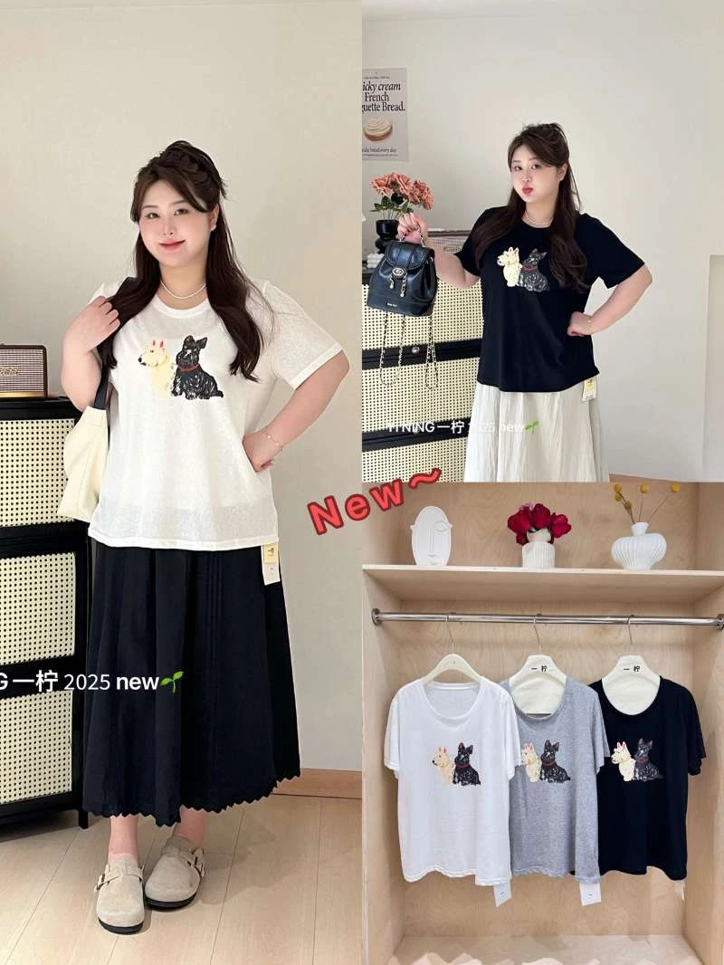 叨叨推荐款 YN#92451#图案短袖T恤 X