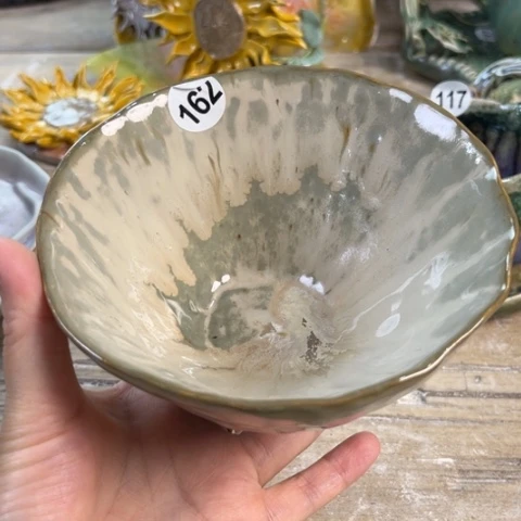 碗手工手捏咖啡杯餐具壶承