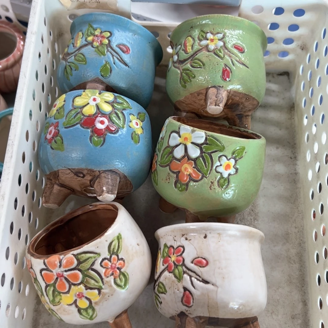 陶瓷多肉小花盆@@27