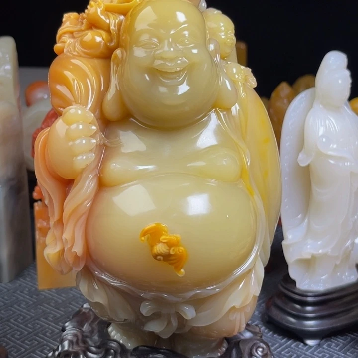开***心寿山石寿山石雕刻