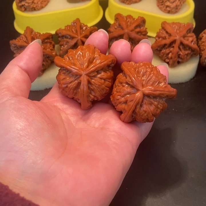 吊坠文玩核桃平**福工艺三棱