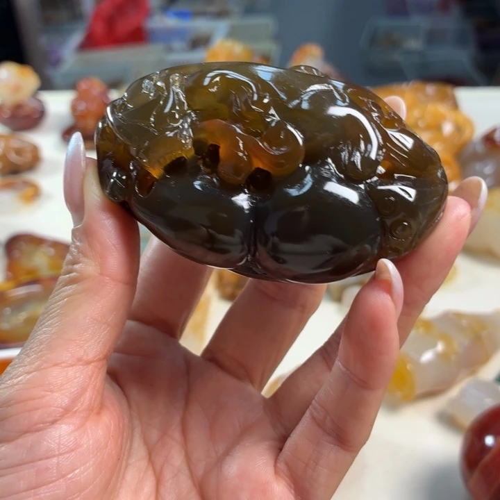 未镶嵌吊坠(不含链)玛瑙/玉髓