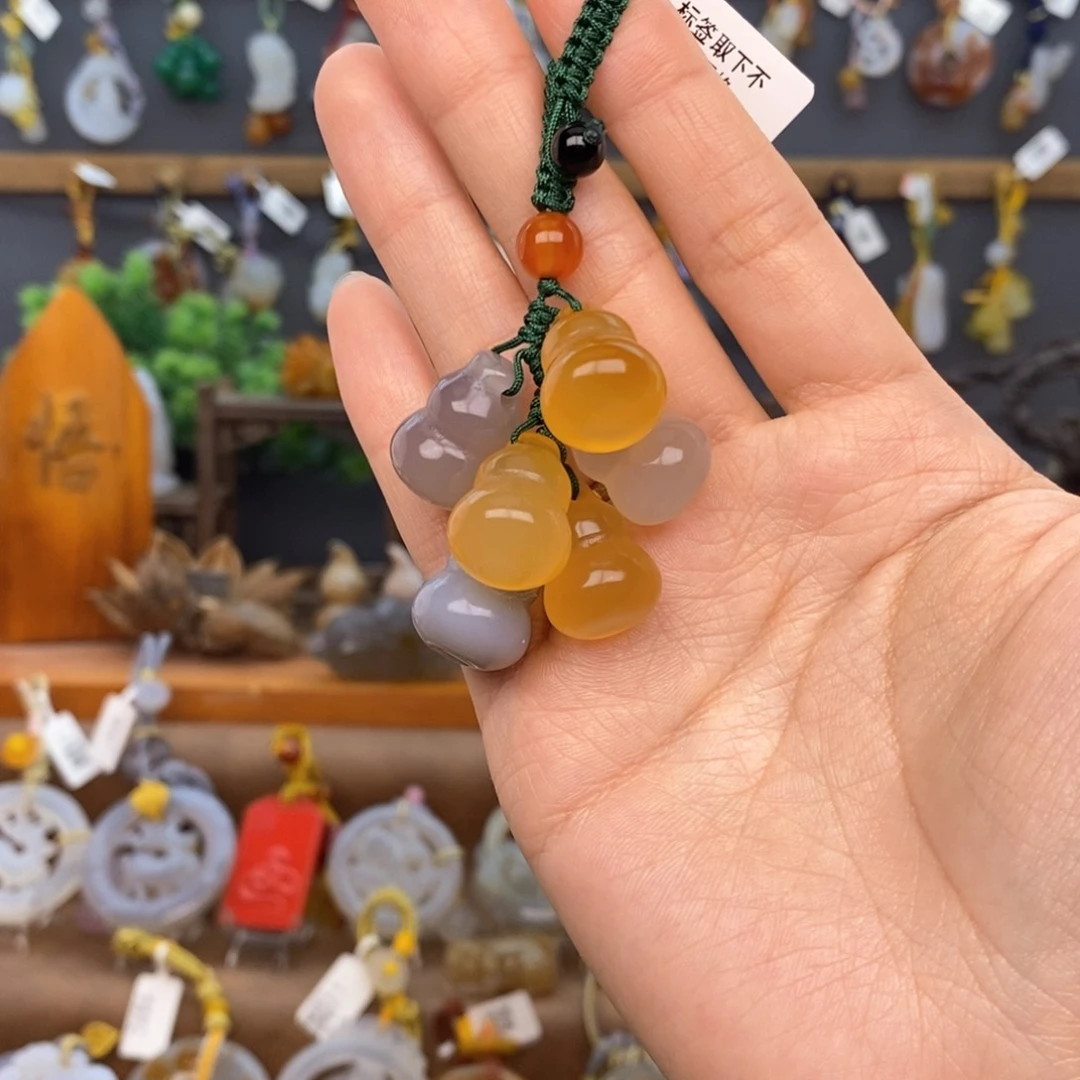 玛瑙/玉髓车挂未镶嵌6666666