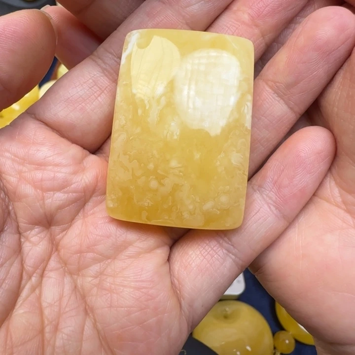 蜜蜡未镶嵌颈饰天然蜜蜡