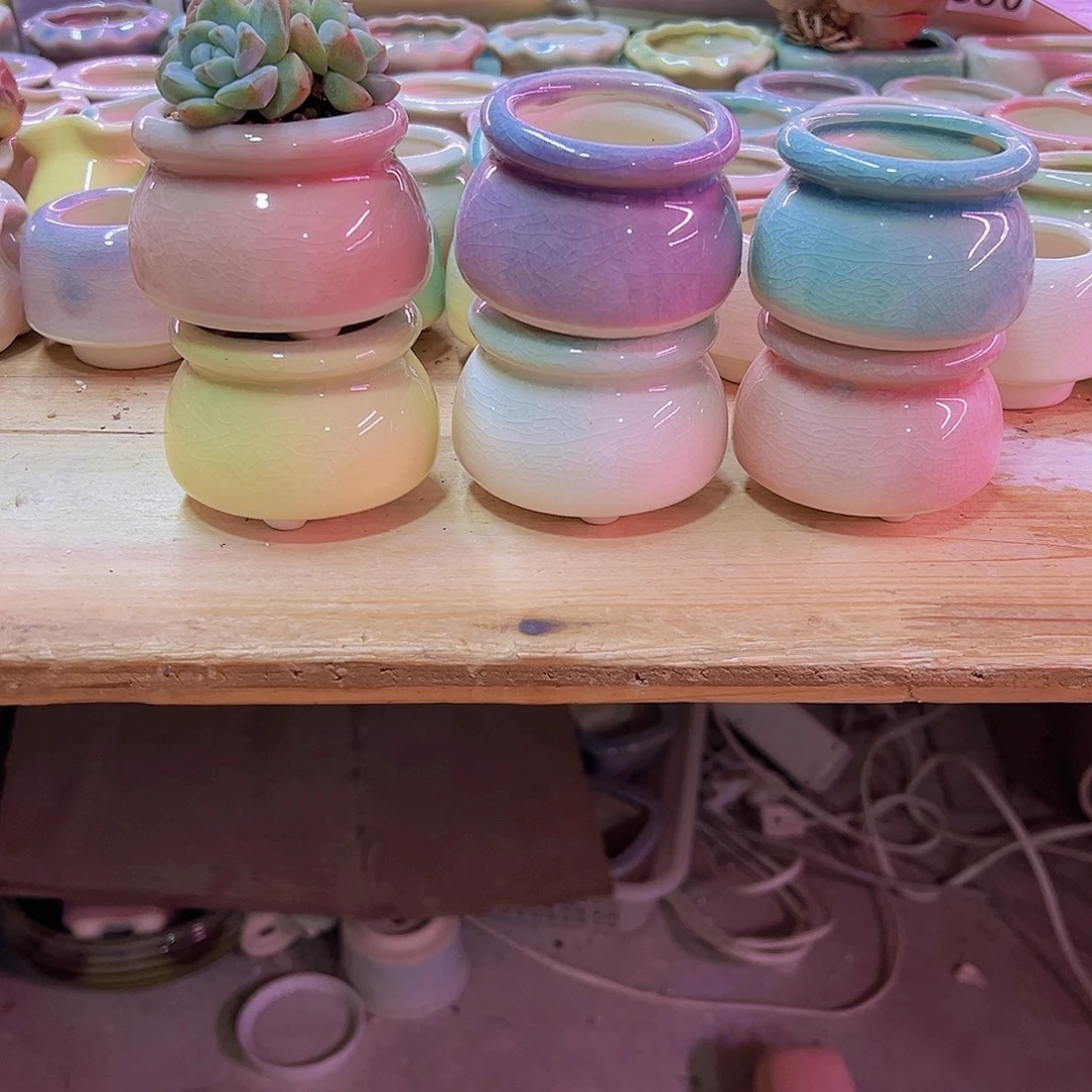 陶瓷花盆当场凑满12包邮