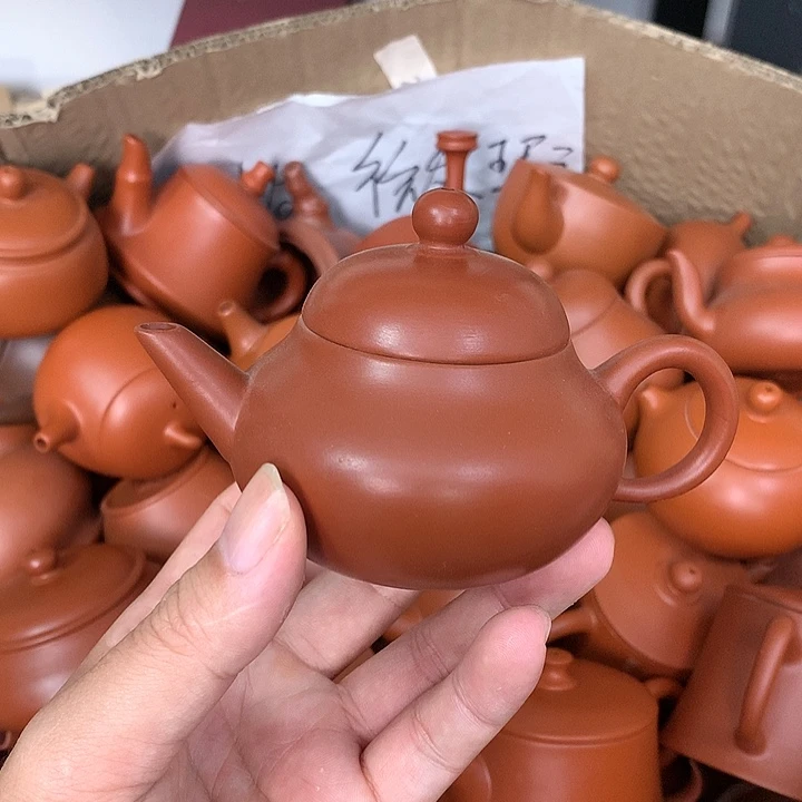 原矿朱泥茶壶茶具家用120