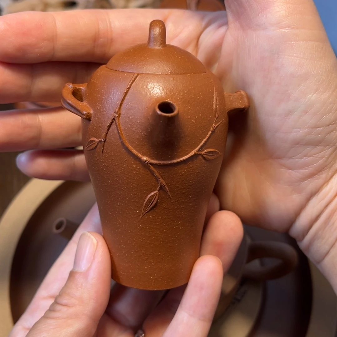 茶壶紫砂宜兴紫砂茶具半手工制作