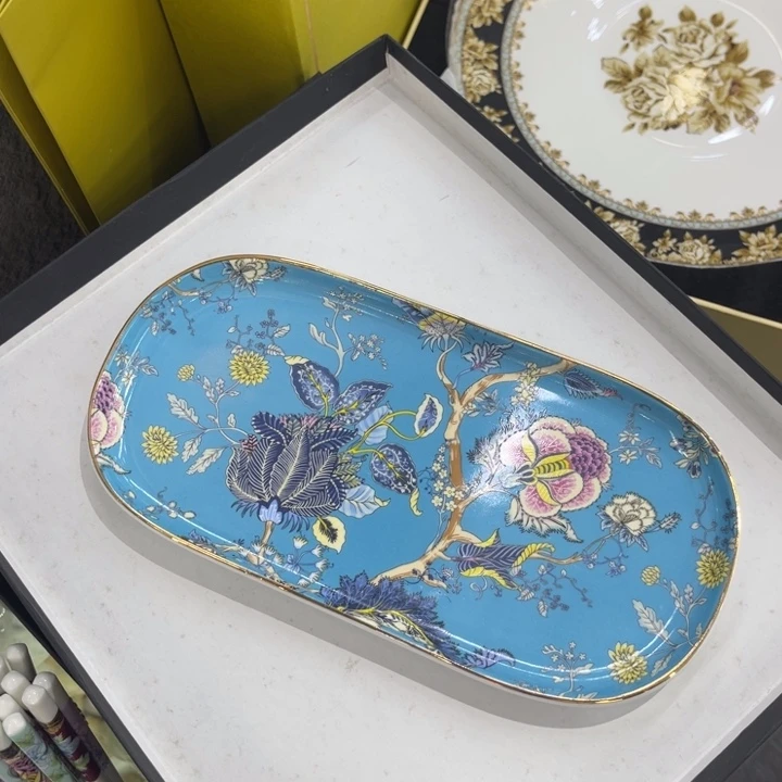 36%以上骨粉骨瓷9寸椭圆盘一个