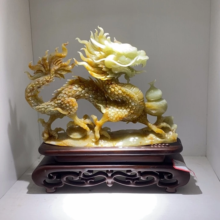 未镶嵌蛇纹石玉珠宝奇石