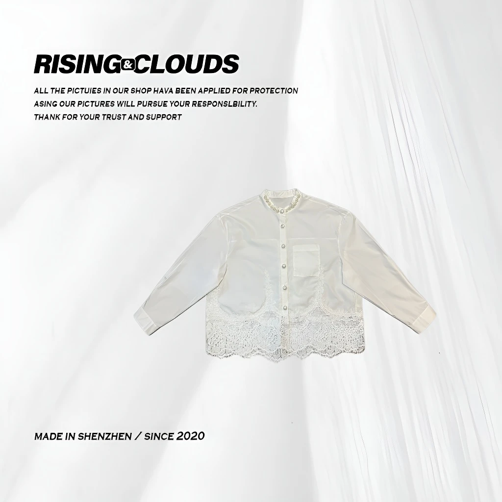 RISING&CLOUDS小云姐【芙蓉】2025显瘦舒适百搭时尚衬衫010159