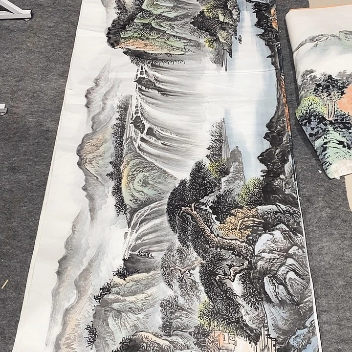 兵***)国画国画国画小六尺的