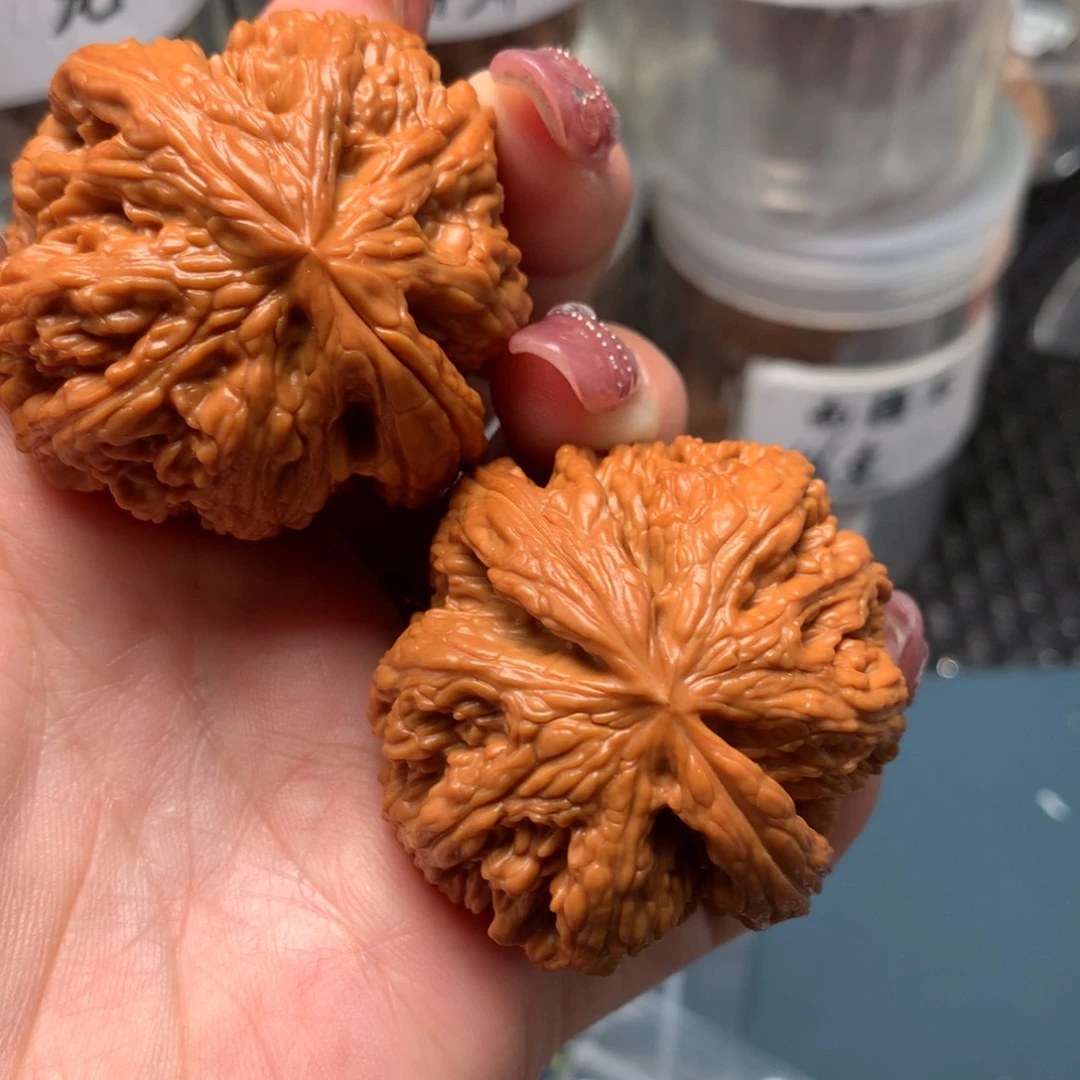 文玩核桃把件雪*44-20887-1