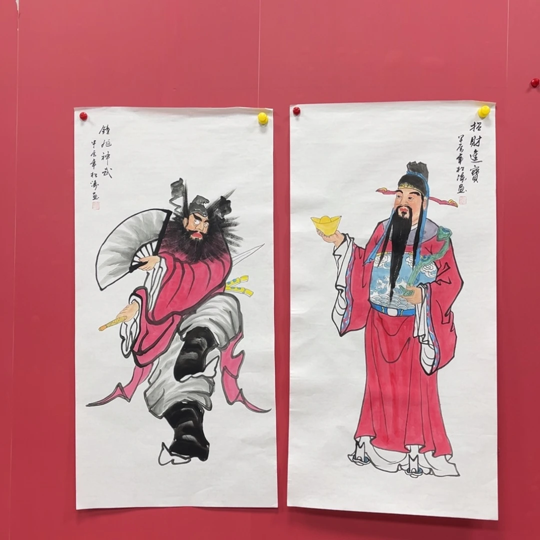 国画国画作品集一个由
