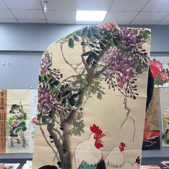 国画我的心好痛啊我的心真的好痛啊好痛