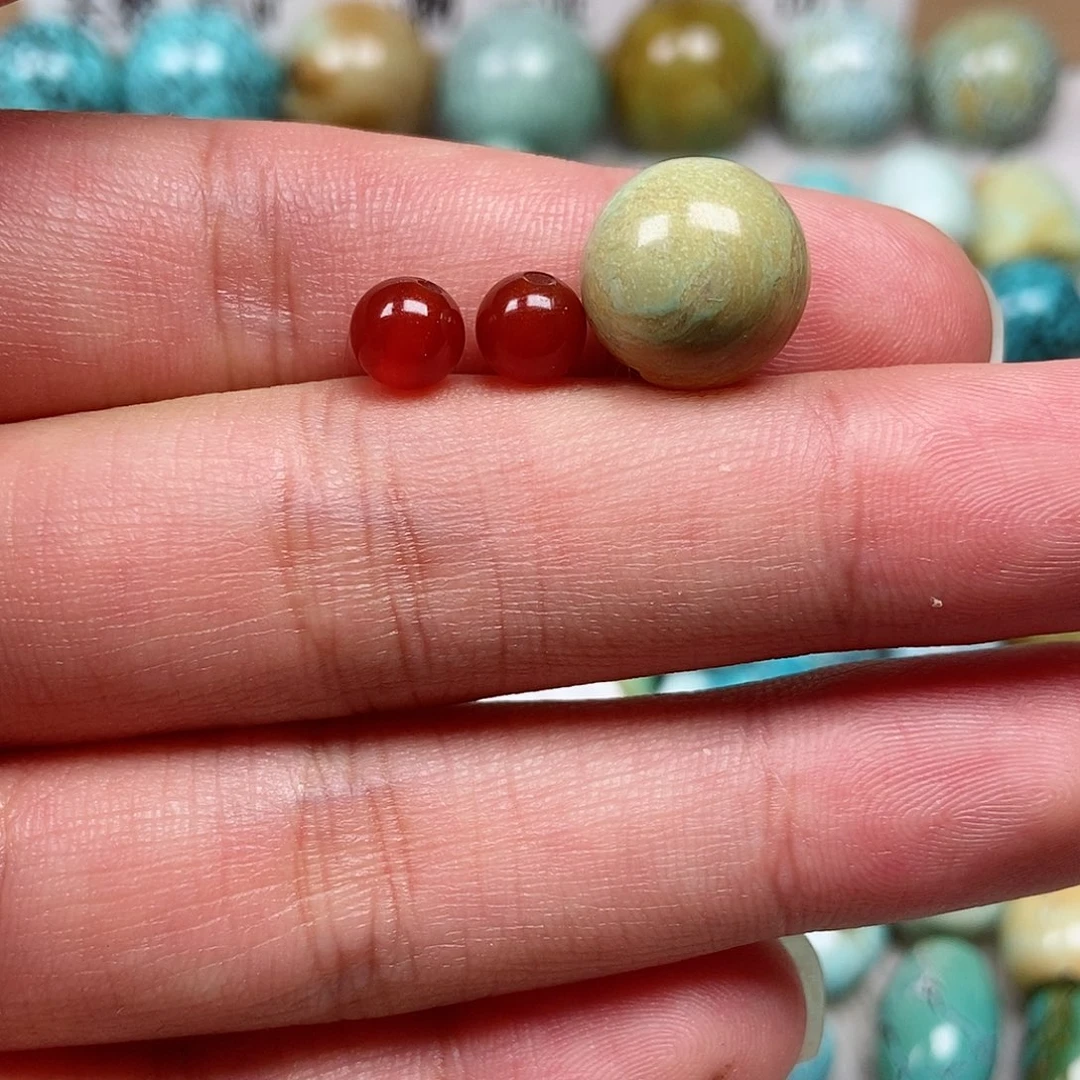 未镶嵌南红玛瑙珠宝半成品王*生